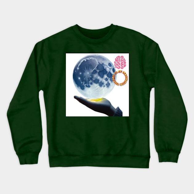 Brain and cerebellum Crewneck Sweatshirt by Avocado design for print on demand